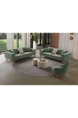 EDSY HOME Armoni 3+3+1+1 Koltuk Takımı Yeşil - 2