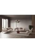 EDSY HOME Riva 3+3+1 Koltuk Takımı Sütlü Kahve - 2