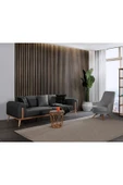EDSY HOME Riva 3+3+1 Koltuk Takımı Antrasit - 4