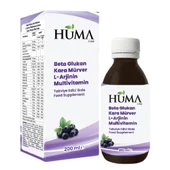 Huma Beta Glukan Kara Mürver L-Arjinin Multivitamin 200ml - 1