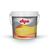 DYO (2672) 7,5LT DİNAMİK İPEKMAT SİLİKONLU SİLİNEBİLİR İÇ CEPHE DUVAR BOYASI - 1