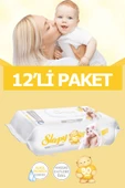 Sleepy Sensitive Islak Havlu - Bebek ıslak mendili 90 'lı 12 adet thumbnail 1