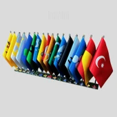 17 Türk Devleti Bayrakları - 1