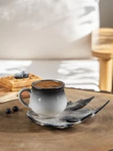 Çınar Handmade Kahve Fincanı Gri -150 ml. - 4