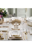 Glamor Point Yemek Takımı 60 Parça-beyaz - 1