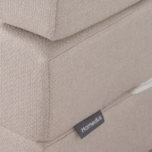 Homedius Melisa Tek Kişilik Katlanır Yatak Katlanır Koltuk Bej Tek - 2