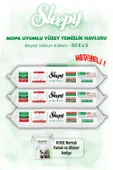 Sleepy Mopa Uyumlu Beyaz Sabunlu Islak Mendil 50'li x 3 ve ROSIE thumbnail 1