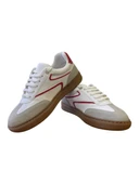 Kadın Kırmızı Beyaz Sor Ayakkabı thumbnail 4