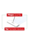 Sleepy Easy Clean Beyaz Sabun + Çamaşır Suyu Katkılı Mopa Uyumlu Yer Temizlik Havlusu 2x50 100 Yaprak thumbnail 3