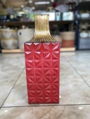 METAL KIRMIZI VAZO 50*18 cm - 1