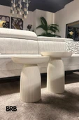 BRBSTORE Bohem Ay taşı 2'li mantar sehpa - 1