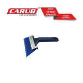 Cam Filmi Uygulama Aparatı Çekçek – 19x12cm Plastik Silecek Spatula - 2