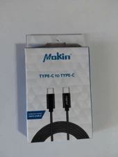ASLANTİC MOKİ FAST TYPE-C TYPE-C USB KABLO - 1