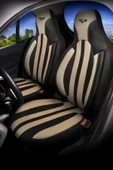 Panda Kılıf PANDA S SERİSİ LAKOS KUMAŞ ORTOPEDİK DESTEKLİ OTO KOLTUK KILIFI - ÖN İKİ - 3
