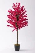 Güleç Yapay Çiçek Yapay Bahar Dalı Ağacı 150 Cm 70 Dal Fuşya thumbnail 1
