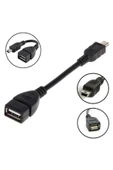BASTORE 5 Pin Mini Usb Erkek To Usb Dişi - Otg Kablo - 2