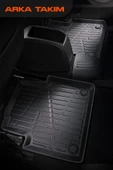 Panda Kılıf Fiat Fiorino 2007 - 2022 Arası 4d Havuzlu Paspas Takımı - 2