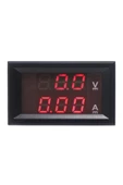 Motorobit Dc 100v 10a Voltmetre - Ampermetre Panel Tipi - 1