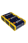 Globex 10 Adet 9 Volt Çinko Karbon Pil - 2