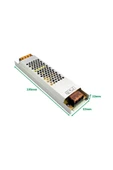 WELL POWER Wellpower 17 Amper 12 Volt Şerit Led Trafosu Ultra Slim Adaptör WPUS-1217M - 1