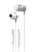 JO-K64 Bolero Universal 3.5mm Mikrofonlu Kulaklık Beyaz-Gri - 3