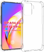 Oppo Reno 5 Lite Uyumlu Darbe Önleyici Sararmaya Dayanıklı Airbag Korumalı Ultra Slim TPU Şeffaf Silikon Kılıf - 1