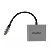 ACL USB-C Hub Çoklayıcı USB-A USB-C HDMI Girişli Metal Gövdeli Adaptör Dönüştürücü - 3