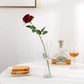 Nettenevime Yapay Çiçek Kırmızı Gül 12 Adet Tek Dal 50cm thumbnail 2