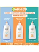 Ambre Solaire Super UV C Vitamini Koyu Leke Karşıtı Fluid Yüz Güneş Kremi SPF50+ 40ML - 3