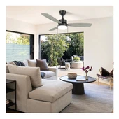 Navex 3 Kanatlı Led Siyah 111Cm Tavan Vantilatörü - 3