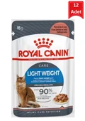 Royal Canin Light Weight Care Gravy Yetişkin Kedi Yaş Maması 12x85 Gr - 1