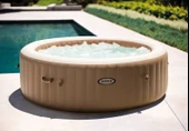 İNTEX 28428EX 6 KİŞİLİK SAHARA YUVARLAK SPA SETİ - 8