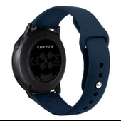 Sneezy Huawei Watch GT5 41mm İle Uyumlu Yumuşak PureLux Soft Silikon Kordon  Lacivert thumbnail 2