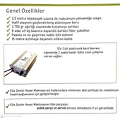 ELİA Akülü Zeytin Hasat Makinesi Sensörlü Devir Ayarlı - 3