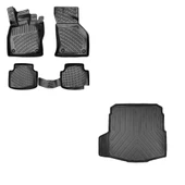 Volkswagen Passat B8-8.5 2015-2022 Sedan - Impression 3D Araca Özel Paspas ve Bagaj Havuzu - 1
