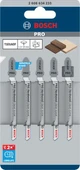 Dekupaj Bıçağı T 101 AOF Clean For Hard Wood 5'Li - 1