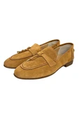 Taba Hakiki Süet Deri Loafer - 3