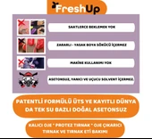 FRESH UP ASETONSUZ, DOĞAL, KALICI OJE, PROTEZ TIRNAK ÇIKARICI JEL, PORTAKAL - 5
