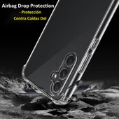Samsung Galaxy A26 Uyumlu Darbe Önleyici Sararmaya Dayanıklı Airbag Korumalı Ultra Slim TPU Şeffaf Silikon Kılıf - 9