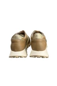 Bej Hakiki Deri Dantel Detay Comfort Taban Sneaker - 3