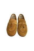 Taba Hakiki Süet Deri Loafer - 2
