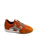 Orange Hakiki Deri Sneaker - 2