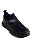 Siyah Hakiki Deri Comfort Taban Sneaker - 2