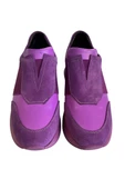 Mor Hakiki Deri Comfort Taban Sneaker - 3