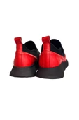 Kırmızı Hakiki Deri Comfort Taban Sneaker - 4