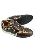 Leopar Hakiki Deri Sneaker - 1
