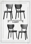 ELMA SANDALYE ( 4 ADET ) - 1