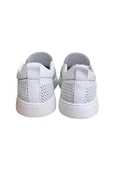 Beyaz Hakiki Deri Delikli Hafif Comfort Taban Sneaker - 3