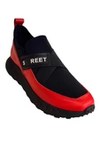 Kırmızı Hakiki Deri Comfort Taban Sneaker - 2