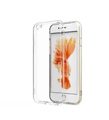 Iphone 6G-4.7İnç İçin Şeffaf Silikon Kılıf Arka - 1